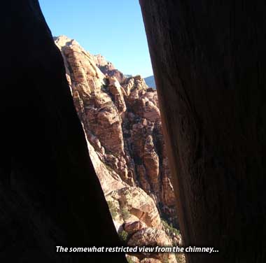 the chimney